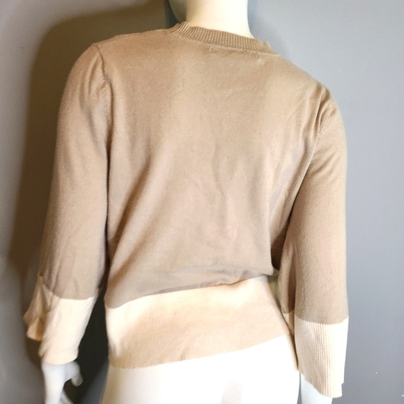 Andrew Marc Tan Sweater sz Small - Picture 7 of 10